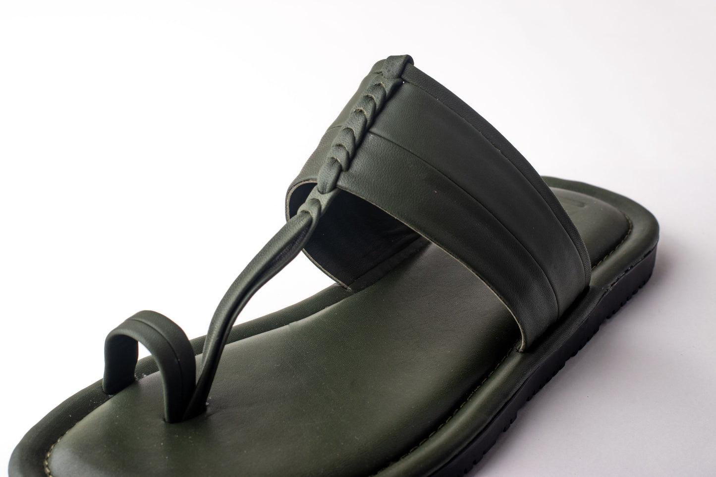 LFL TRADITIONAL LEATHER CHAPPAL/SLIPPER LFL-LC-100