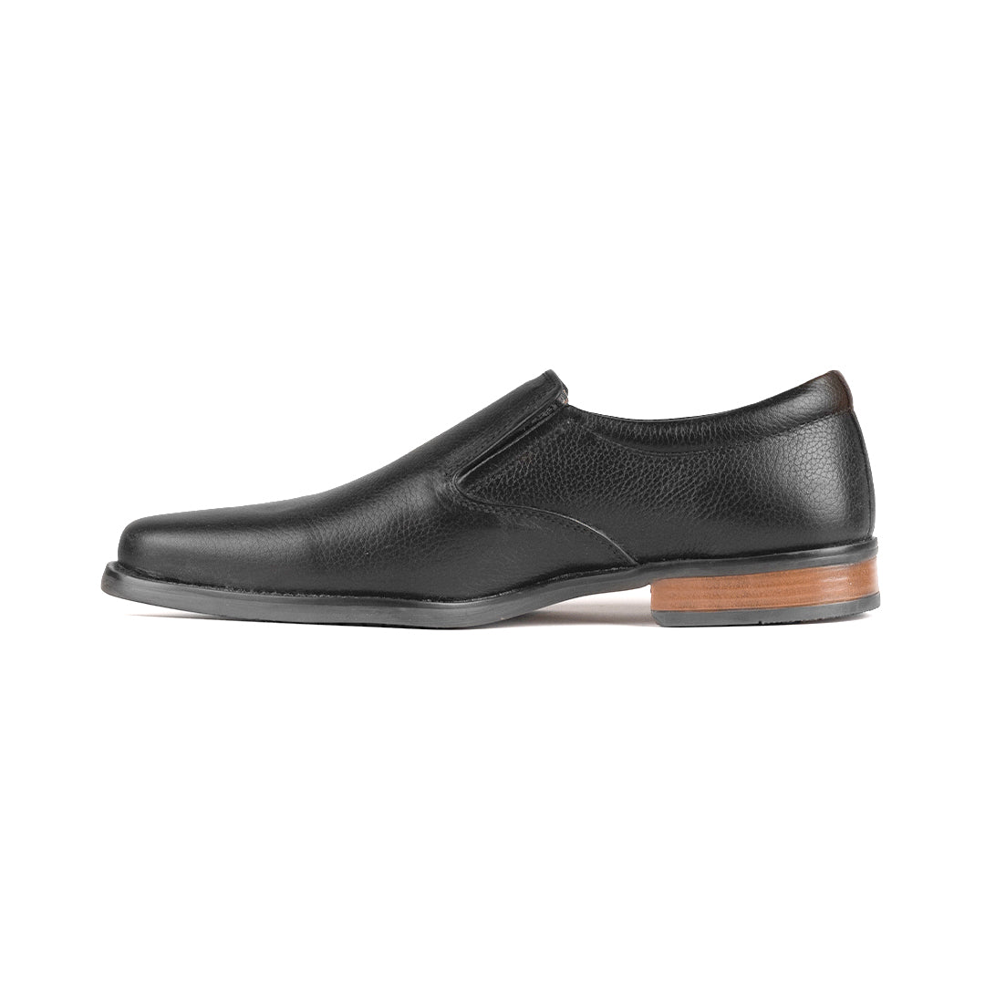 Men’s Brown Leather Slip-On Shoes