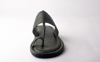 LFL TRADITIONAL LEATHER CHAPPAL/SLIPPER  LFL-LC-100