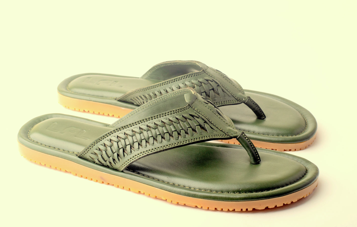 LFL LEATHER SLIPPER/ FLIP-FLOP / LFL-LC-102